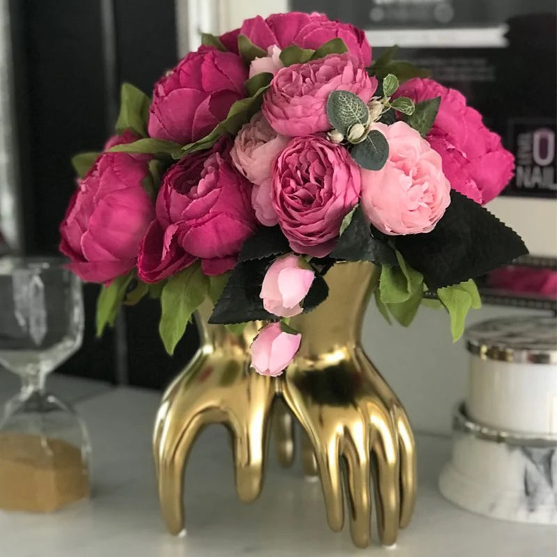 Silk Peony Artificial Flowers