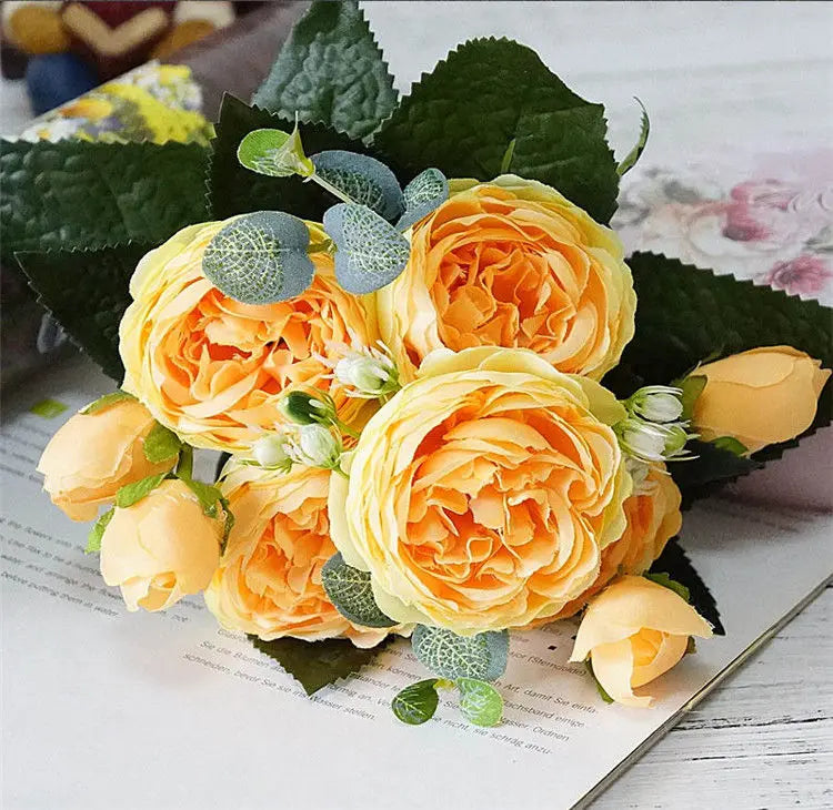 Silk Peony Artificial Flowers