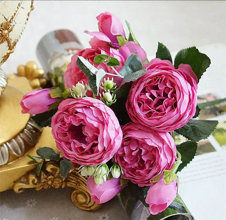 Silk Peony Artificial Flowers