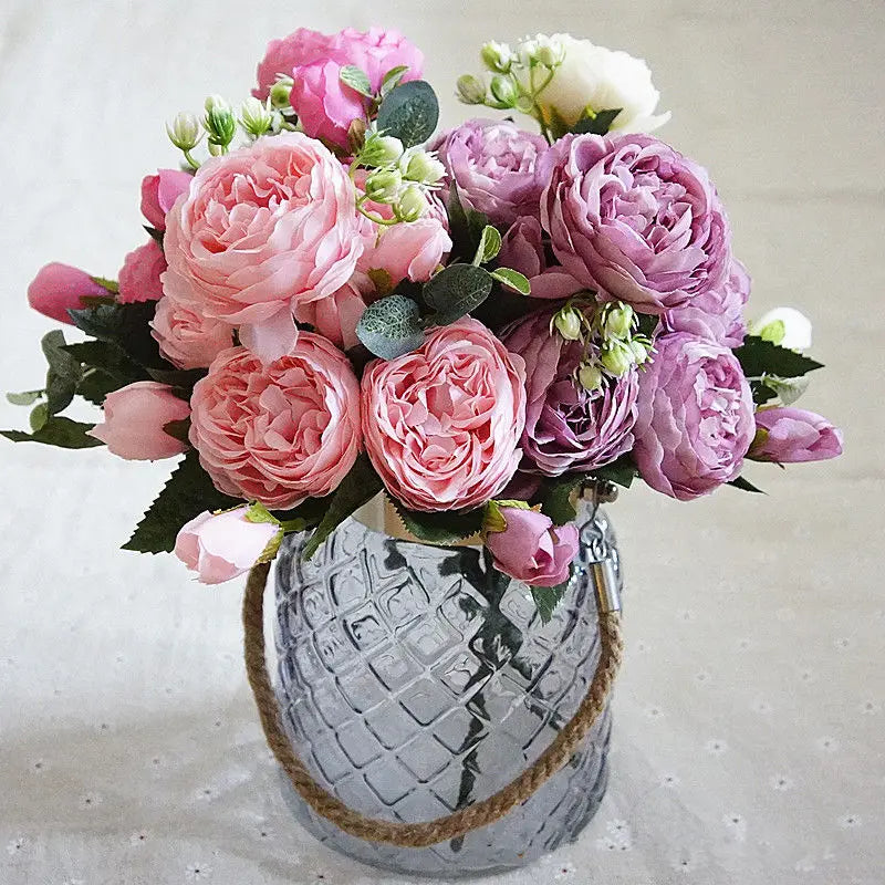 Silk Peony Artificial Flowers