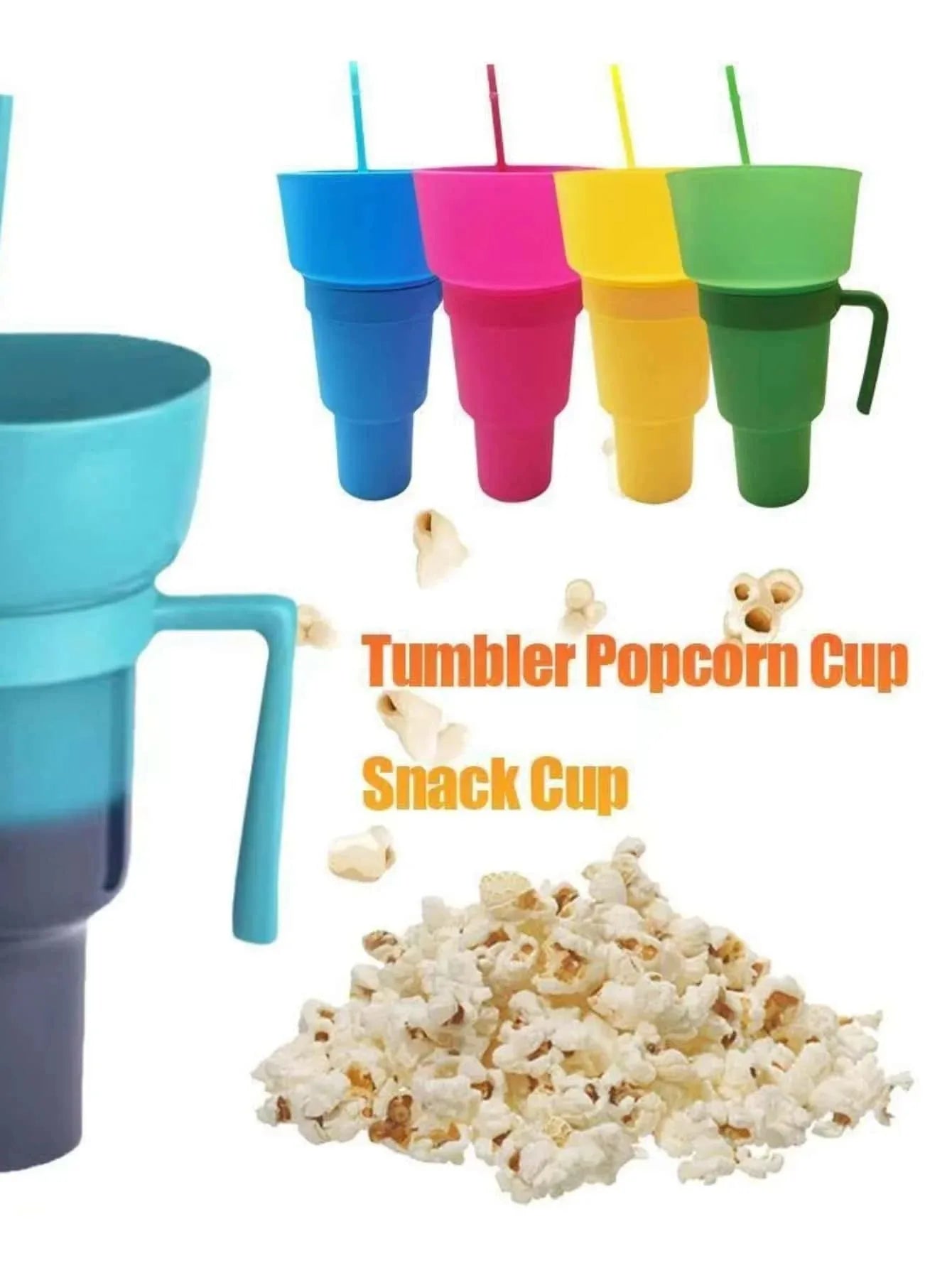 2 IN 1 Snack Cup & Beverage Cup