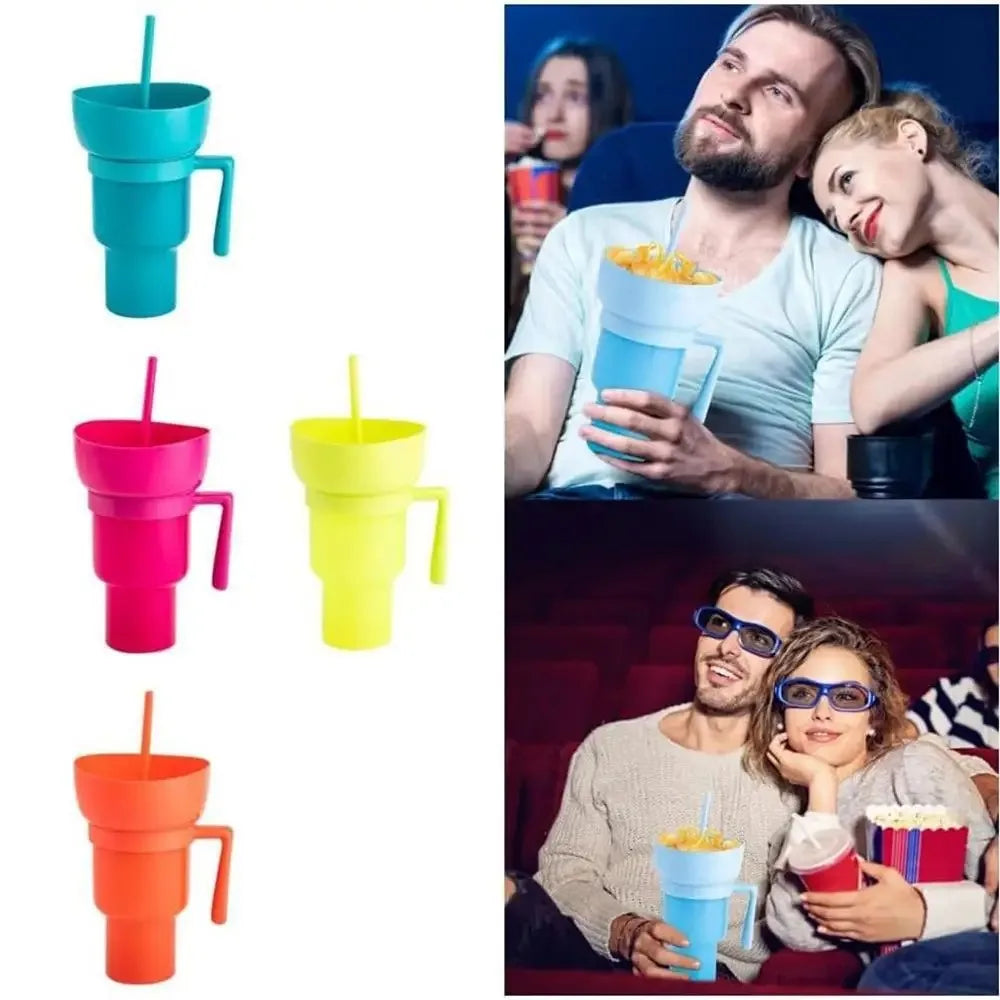 2 IN 1 Snack Cup & Beverage Cup