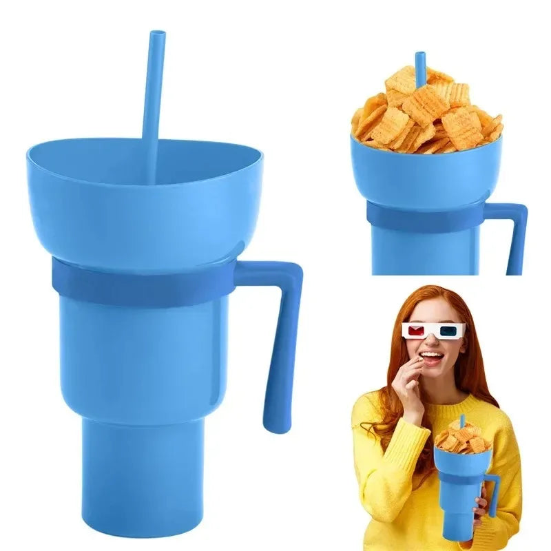 2 IN 1 Snack Cup & Beverage Cup