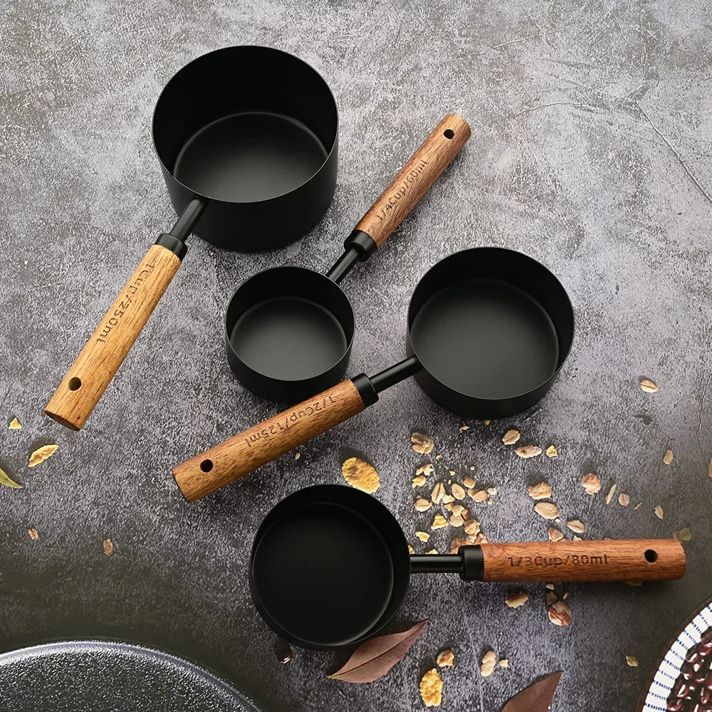 🌿 Organic Wooden Measuring Cups/Spoons 🌿