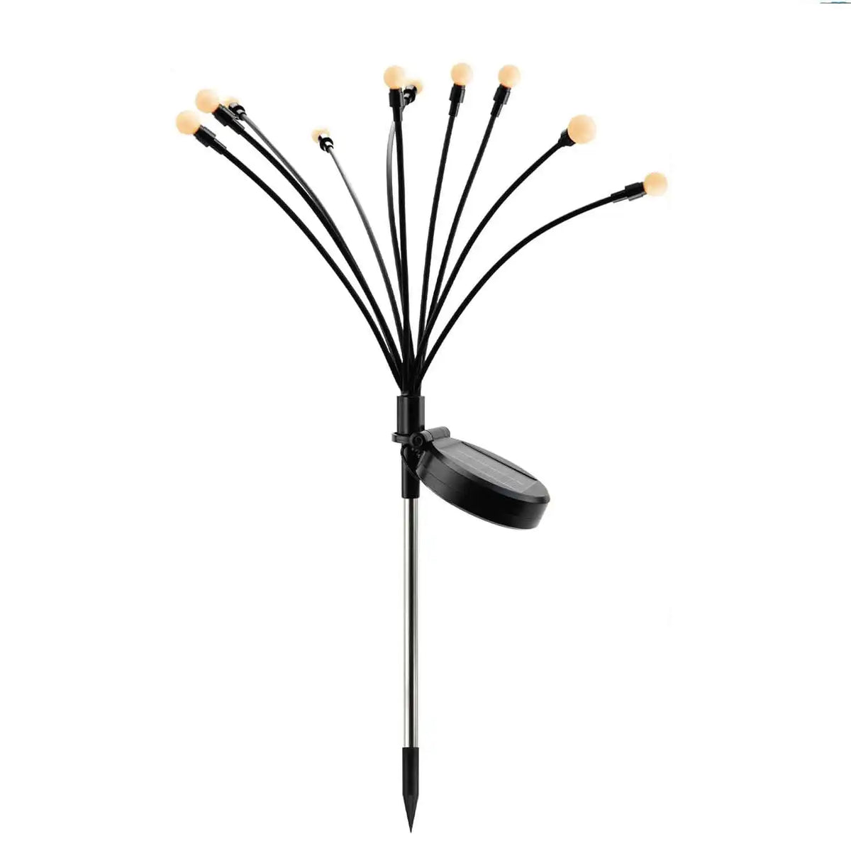 ✨10 LED Outdoor Solar Firefly Garden Lights – Illuminate Your Nights with a Magical Glow! ✨