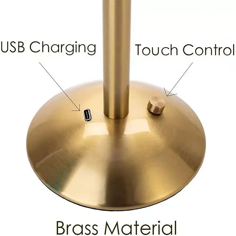 ✨ Crystal Touch Tabletop Lamp