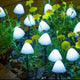 Solar Mini Mushroom Lights