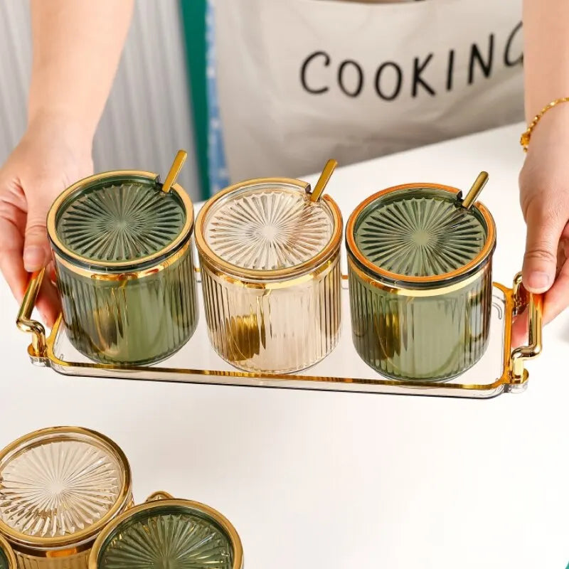 Elegant European Multipurpose Mini Jars