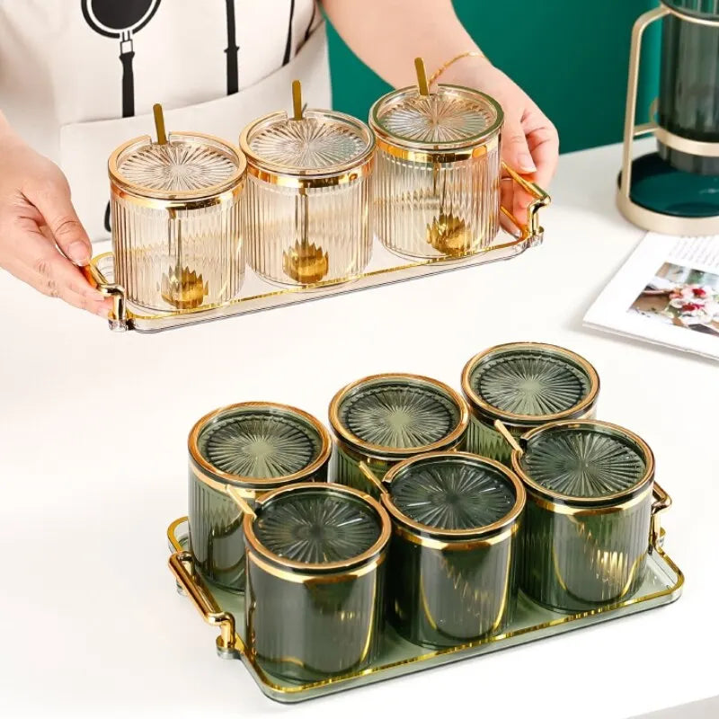 Elegant European Multipurpose Mini Jars