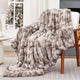 Mongolian Faux Fur Throw