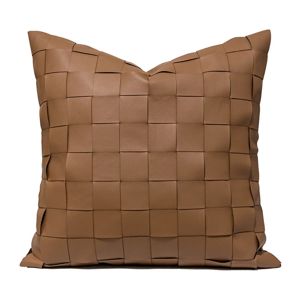 European Patch Pillow Cover