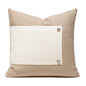 European Patch Pillow Cover