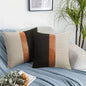 European Leather Pillow Covers