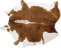 Western Bathroom cowhide Rug- Brown