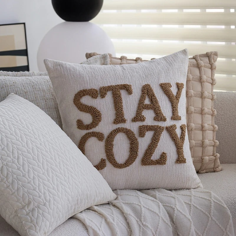 Stay Cozy Pillow Cover