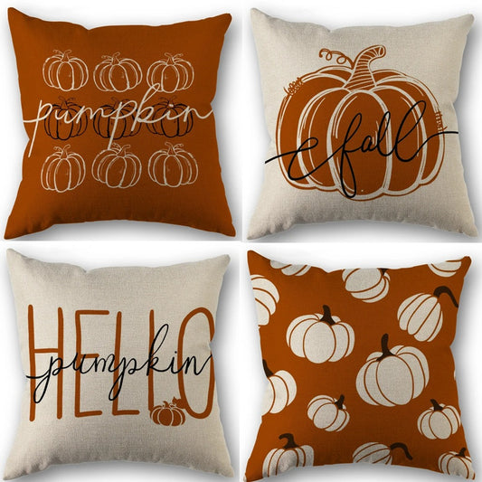 Simple Fall Pillow Covers