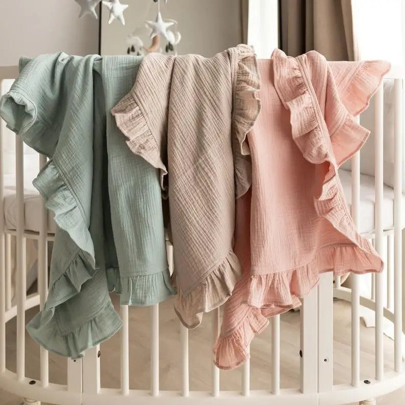 100% Organic Cotton Baby Blankets