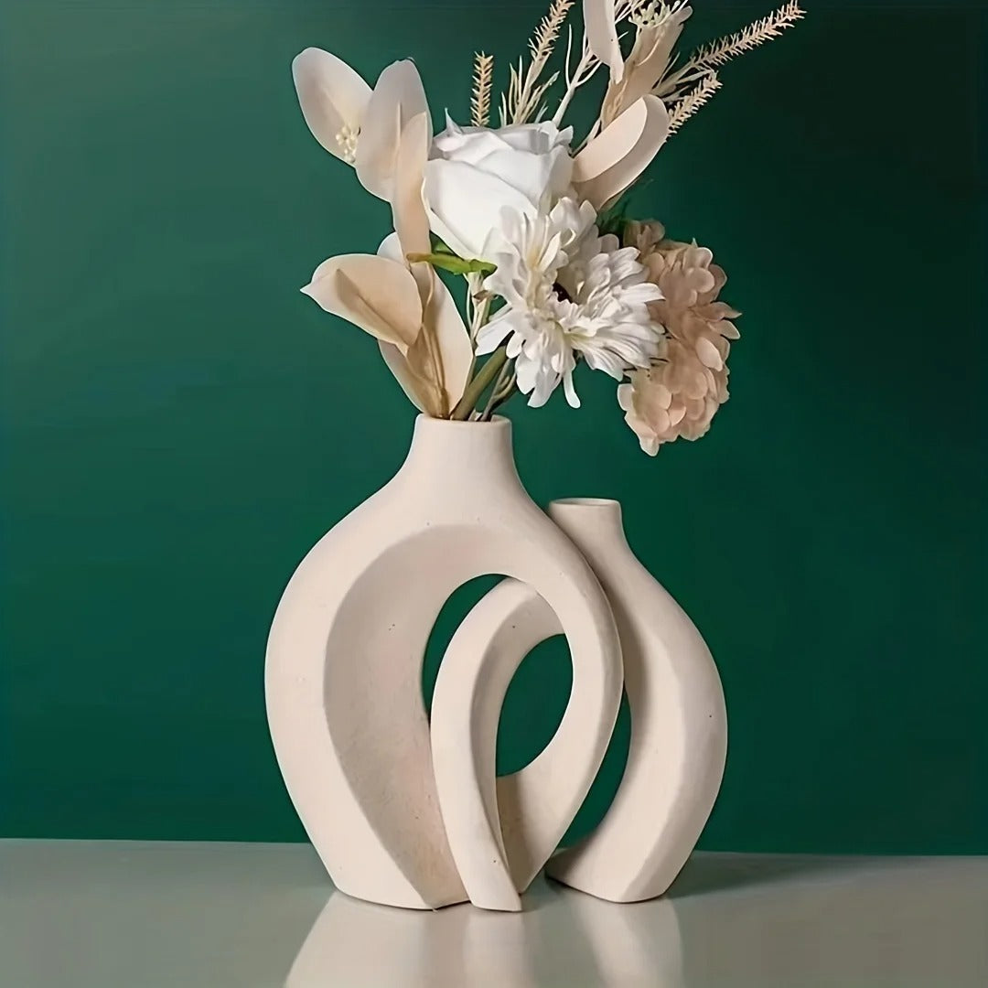 Modernly Simple ceramic vase