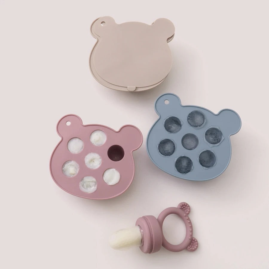 Baby popsicle Silicone Mold and holder