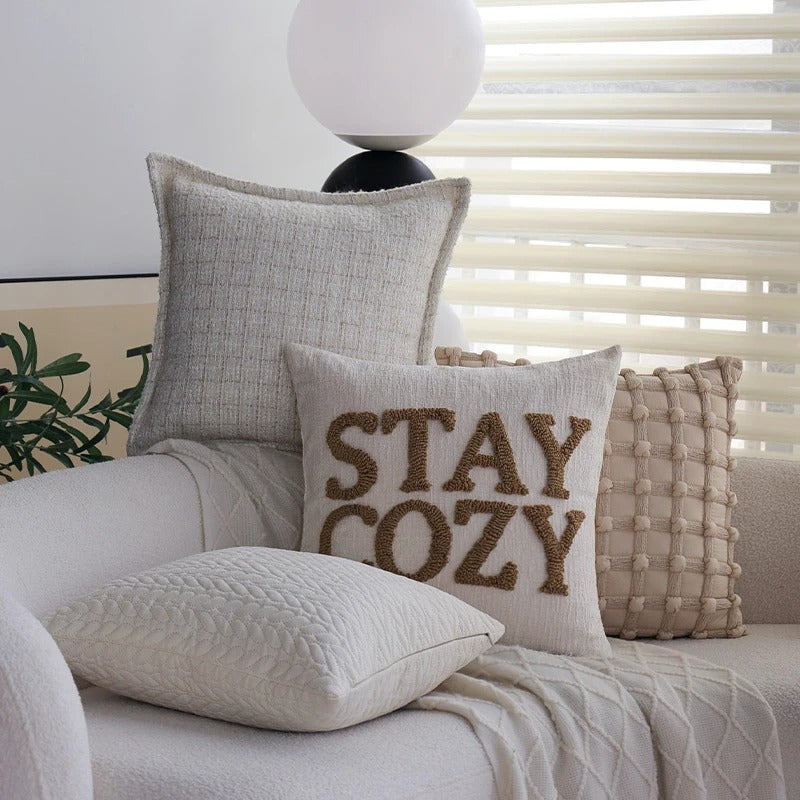 Stay Cozy Pillow Cover