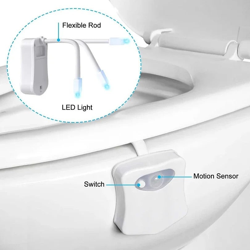 LED Smart Seat Toilet light