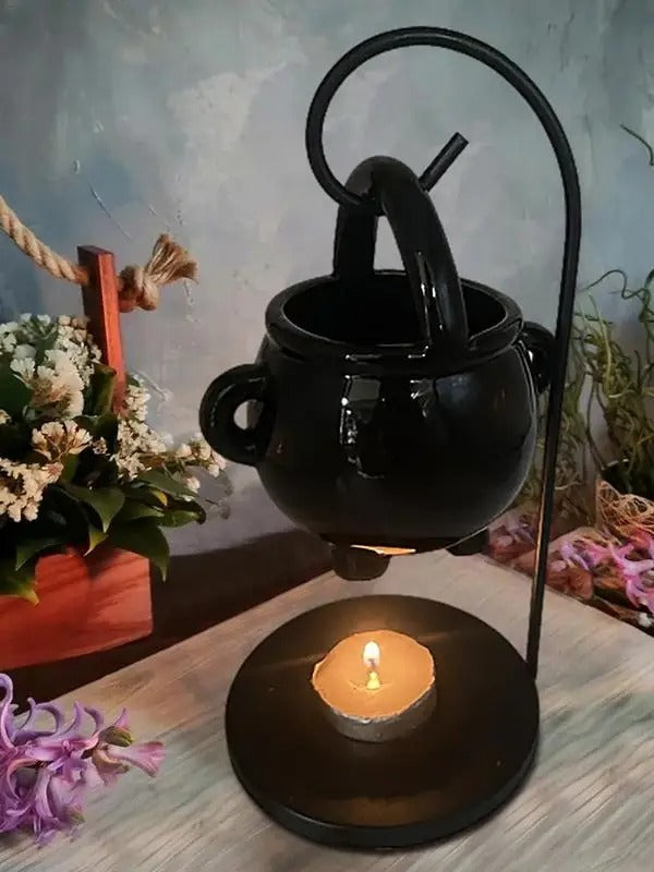 Witches hanging wax burner