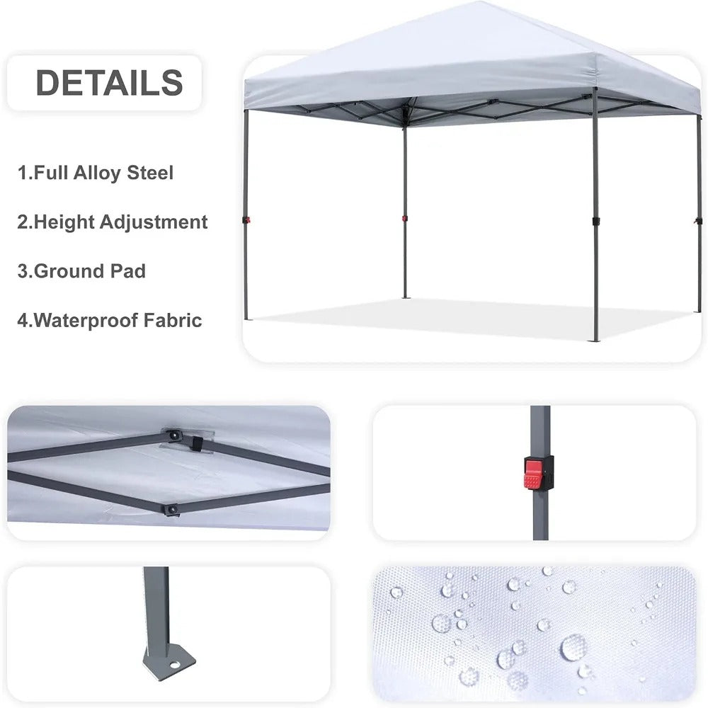 10x10 Pop Up Canopy Waterproof Tent