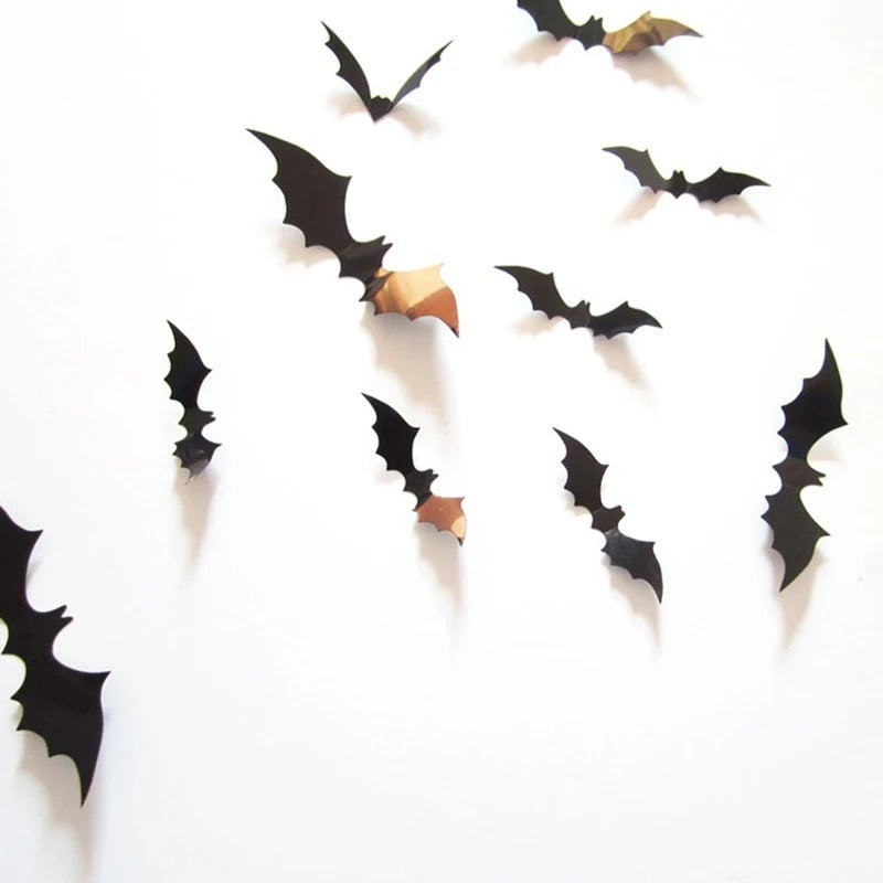 72pc Spooky Sticky Bats