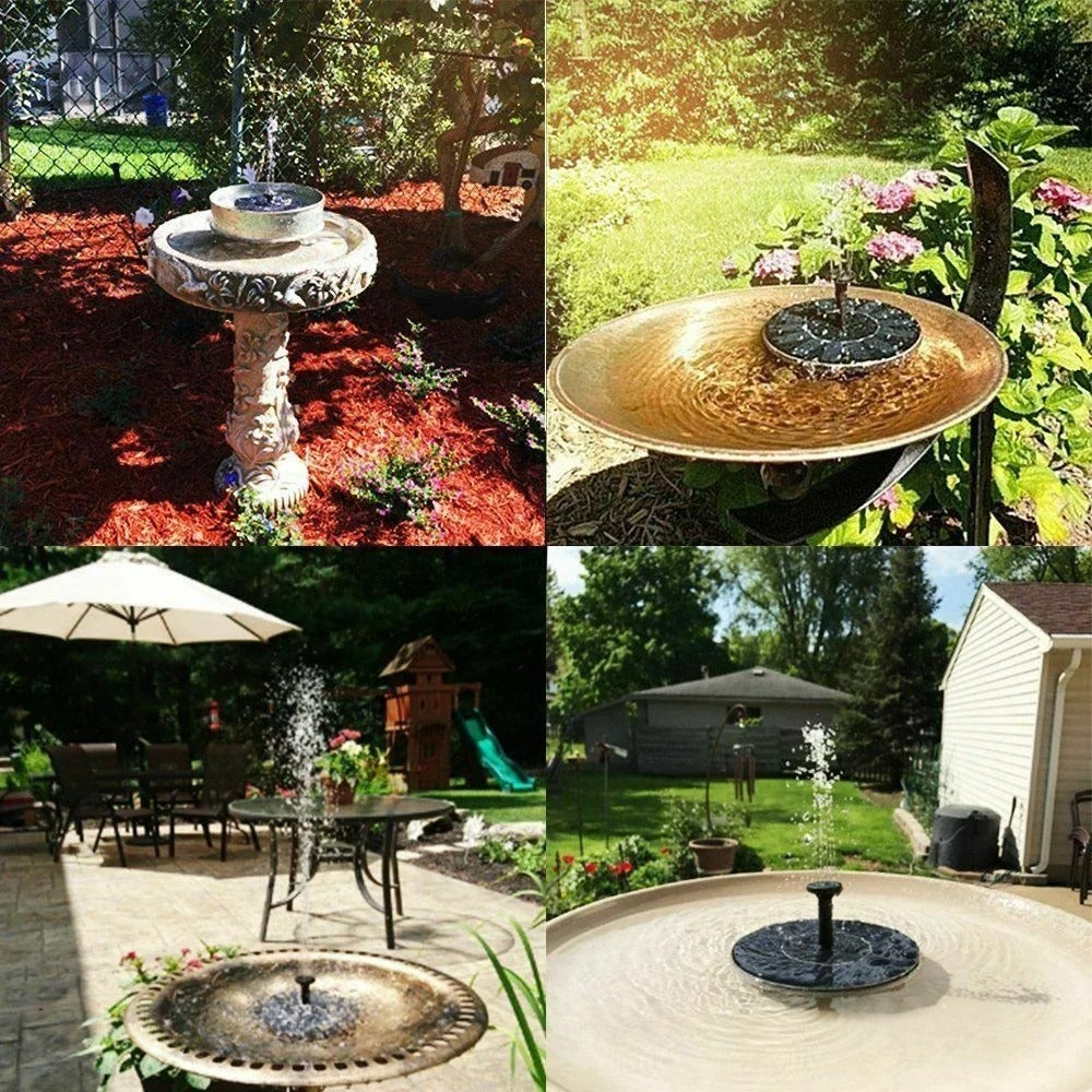 Solar Outdoor Fountain