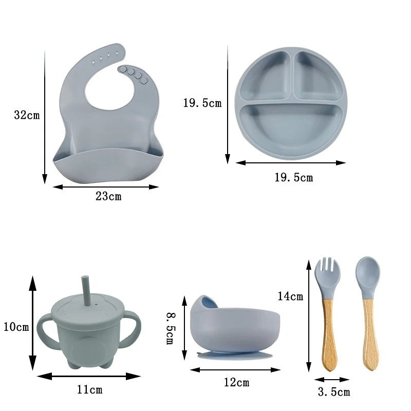 6pc Children's Tablewear