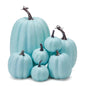 7pcs Faux Assorted Pumpkin Set