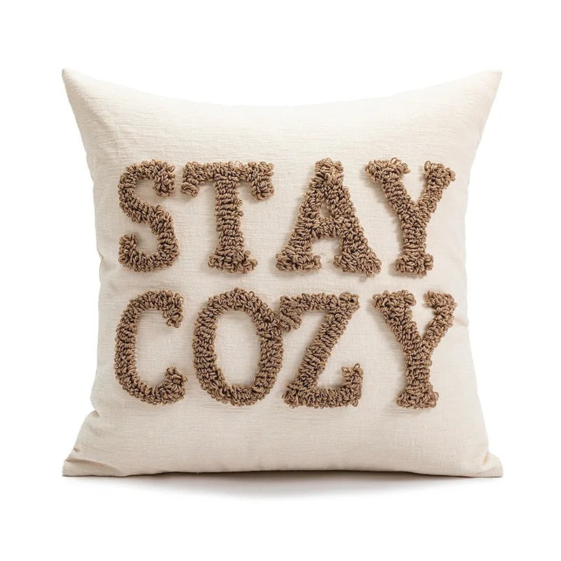 Stay Cozy Pillow Cover