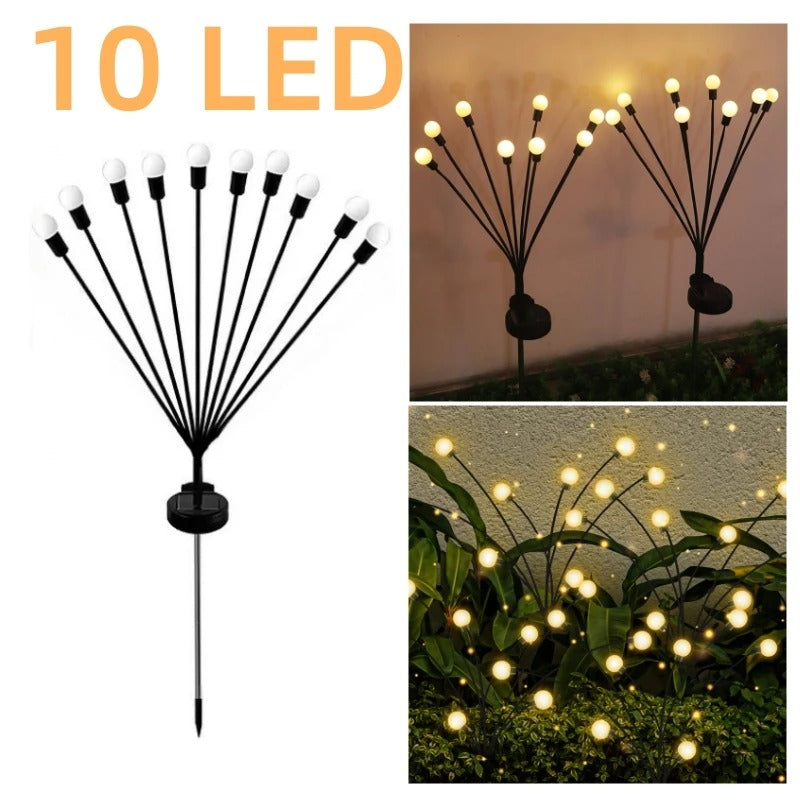 LED Solar Powered Garden Lights Firefly Lights