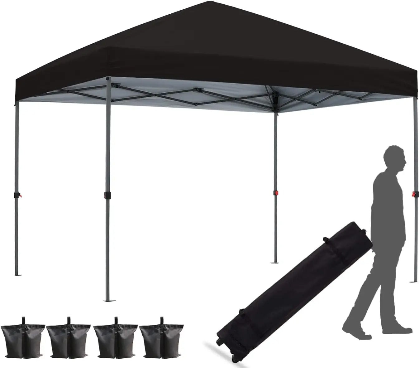 10x10 Pop Up Canopy Waterproof Tent