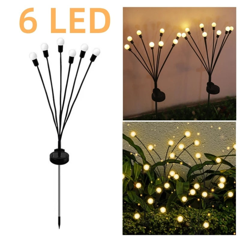 LED Solar Powered Garden Lights Firefly Lights