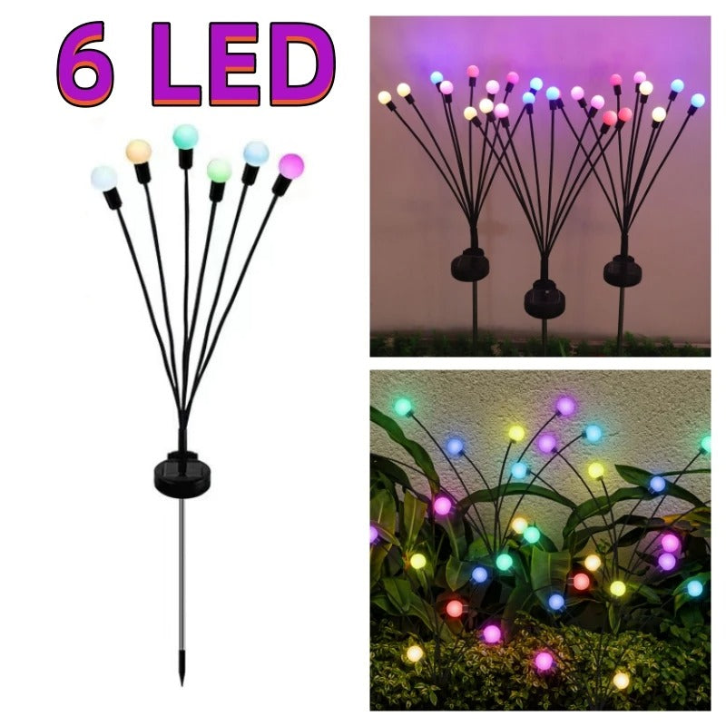 LED Solar Powered Garden Lights Firefly Lights